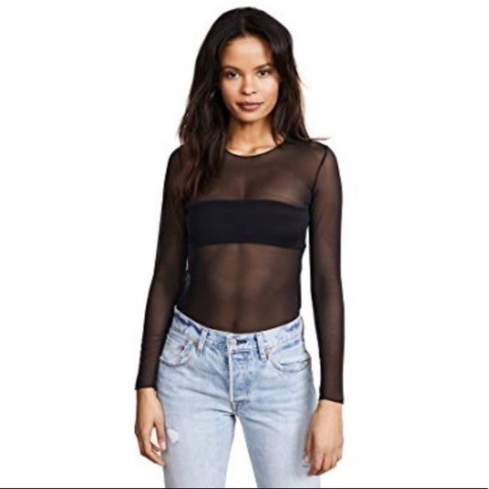 Commando Mesh Long Sleeve Top